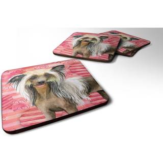 """" Caroline's Treasures Chinese Crested Love Decorative Coasters multicolor """"