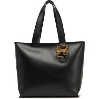 Just Cavalli Iconic Snake Style 5 Shopper taske sort