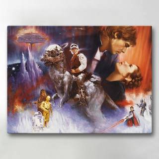 Lærredsbillede / Lærredstryk - Star Wars - 40x30 cm - Lærred