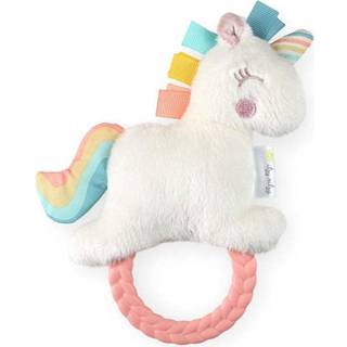 Itzy Ritzy - Ritzy Rattle Pal med Teether - Baby Tandething Leget?j har en Minky Plush -karakter Gentle Rattle Sound & Soft Teether Leget?j til n