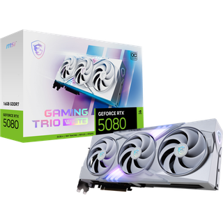 MSI GeForce RTX 5080 GAMING TRIO OC (hvidt)