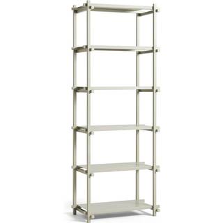 Hay - Woody Shelving 2.0 Column High - Grå - 6 hylder