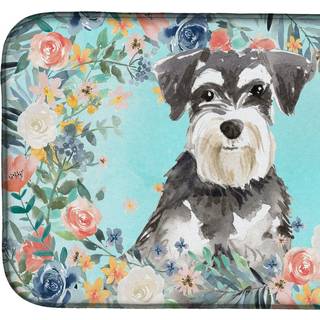 """" Caroline's Treasures CK3417DDM Schnauzer #2 Dish-Drying-Mats 14 X 21 Multicolor """"
