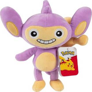 Pok?mon 8"""" Aipom Plys - Officielt licenseret - Generation 2 figur - Autentisk bldt udstoppet dyrelegetj - Gave til brn Drenge Piger - 2+
