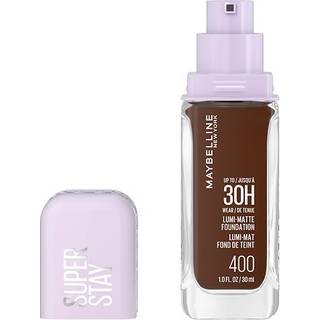 Maybelline Super Stay Lumi-Matte Foundation Let og bygbar fuldd?kkende foundation makeup til op til 30 timers brug 400 1 Count