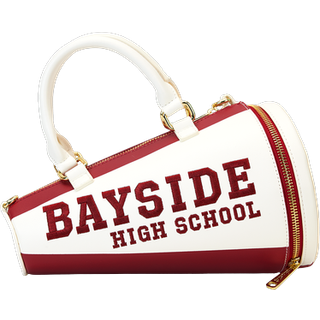 Universal by Loungefly Canvas Tote Bag Saved by the Bell Bayside High Megaphone