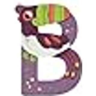 Moulin Roty bogstaver i træ minus Æ Ø og Å B - LILLA