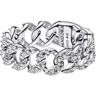 Pandora 193557C01 Kettenring für Damen Silber Pavé