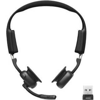 SHOKZ C610-AA-BK hovedtelefoner/headset Trådløs Ørekrog Kontor/Callcenter USB Type-A Bluetooth Sort