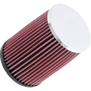 K&N Universal Clamp-On Air Intake Filter: High Performance Premium vaskbart udskiftning Luftfilter: Flangediameter: 2 i filterh?jde: 2 i flangel?