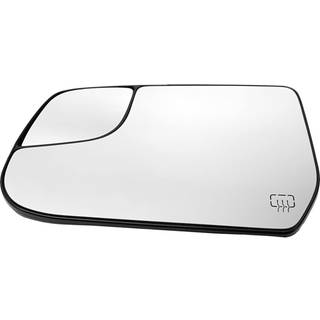 Kool Vue Mirror Glass kompatibelt med 2010-2017 Chevrolet Equinox Venstre side opvarmet med blinde pletglas fladt glas med bagplade