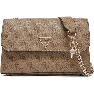 Guess Erica Eco Skuldertaske lysebrunt