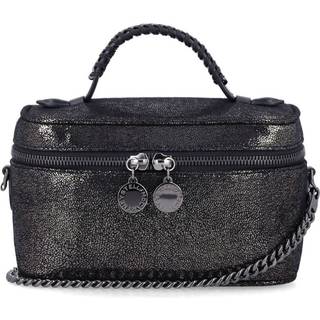 Stella McCartney Falabella Mini metallic faux leather tote bag - silver - One Size