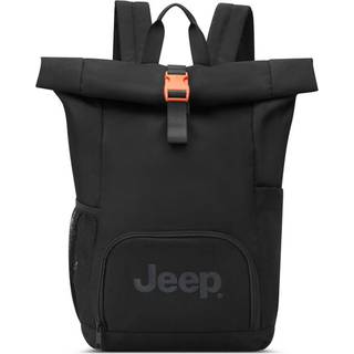 Jeep Rygsæk rolltop JS016D 15" - Sort