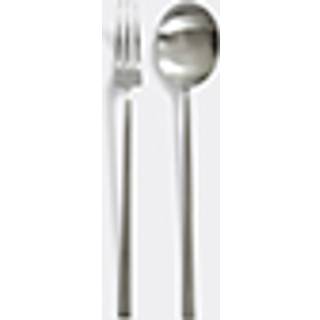 101 Copenhagen Serving And Trays - 'Kogei' salad servers, brushed steel in MULTICOLOUR Brushed Steel