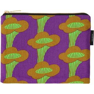 Canvas-Pouches Pfifferlinge Neon Violett