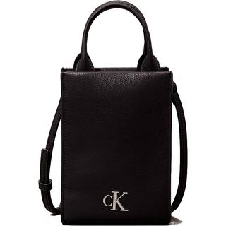 Mini Phone Tote Bag - Black - One Size