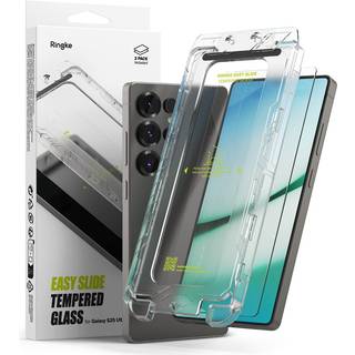 Ringke Samsung Galaxy S25 Ultra Easy Slide Skærmbeskyttelse i Hærdet Glas – Transparent