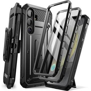 Samsung Galaxy S25 Supcase Unicorn Beetle Pro 2-Set Hybrid Cover - Sort