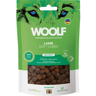 Woolf Soft Cubes Lamb, 100g -