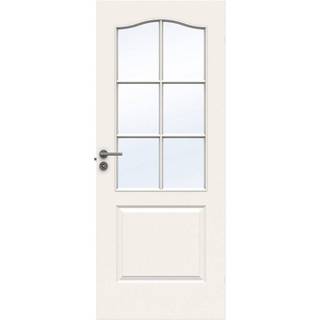 Massiv Indvendig dør fra Swedoor, Advance-line, Compact SP6B, Hvid NCS S0502-Y, 92,5 X 204 - M10X21