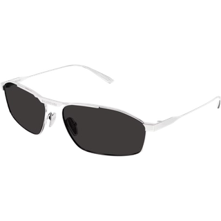 Balenciaga BB0416S 002 63 Solbriller Mænd Silver - Silver - 63mm