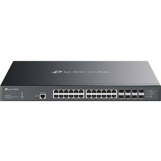 TP-Link Omada SX3832MPP netværksswitch Administreret L2+ 10G Ethernet (100/1000/10000) Strøm over Ethernet (PoE) DIN rail Sort