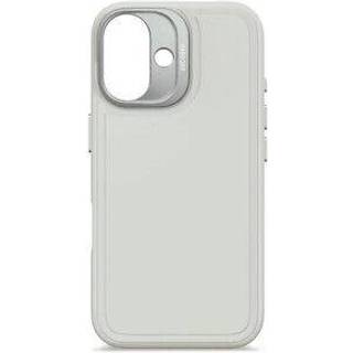 Decoded iPhone 16 AntiMicrobial Silikone Bagside Cover - MagSafe Kompatibel - Stone Grey
