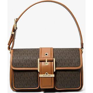 MK Colby Medium Signature Logo Shoulder Bag - Brown - Michael Kors - ONE SIZE