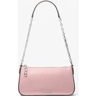 MK Empire Medium Leather Chain-Link Pochette - Pink - Michael Kors - ONE SIZE