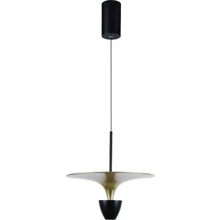 9W Hængelampe - 30x320x100cm, 4000K, Sort+Guld - Kulør : Neutral