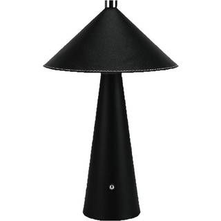 3W Bordlampe - LED Opladbar, Touch dæmpbar, 3i1, sort, hus - Dæmpbar : Dæmper indbygget, Kulør : 3-i-1