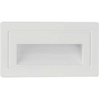 3W Trinlys LED - 3000K, Hvid, med hus - Kulør : Varm