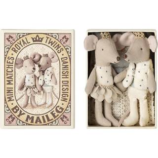 Maileg Royale tvillingemus i tændstikæske - Lillebror og lillesøster (2025)