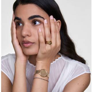 Daniel Wellington Petite Mirror i guldfarvet stål Ø28