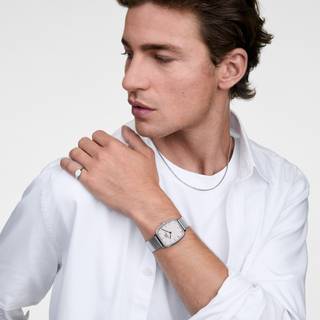 Daniel Wellington Vintage Sterling i stål med lænke