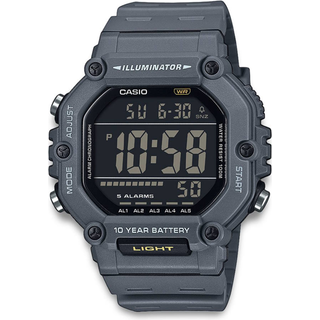 Casio Timeless AE-1600H-8BVEF - Herre - 50 mm - Digitalt - Quartz - Mineralglas