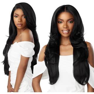 Sensationnel bare blonder 13x6 parykker - Enhed 7 glueless syntetisk med 180 graders forudspidset hårgrænse ikke løft 2040 større gittertynd smel