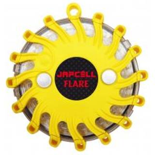 Japcell FLARE Genopladeligt Havariblink / Advarselslys / Skildpadde (1 stk.) – Uden Lader