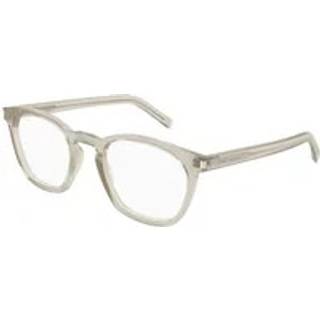 SAINT LAURENT Unisex SL 28 OPT 012 Optiske stel Acetat Gul Transparent Rund