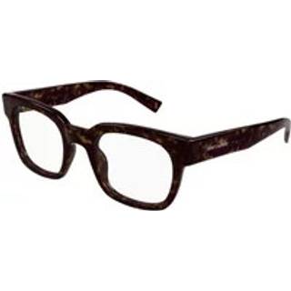 SAINT LAURENT Unisex SL 805 002 Optiske stel Acetat Havana Transparent Rund