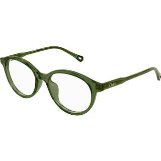 Chloé Kvinde CH0316OA 003 Optiske stel Acetat Grøn Transparent Rund