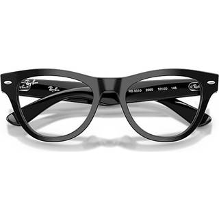 Ray - Ban Kvinde RX5510 2000 Optiske stel Acetat Sort Transparent Cat Eye Normal