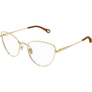 Chloé Kvinde CH0319O 001 Vista -rammer Metal Guld Transparent Cat Eye
