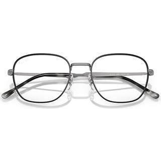 Ray - Ban Unisex RX6534 3187 Optiske stel Metal Sort Transparent Firkantet Normal