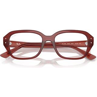 Ray - Ban Unisex RX7258 SHEA 8436 Optiske stel Injiceret Brun Transparent Firkantet Normal