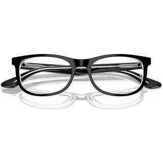 Ray-Ban Børn RY1642 3529 46 Briller Børn Black - Black on Transparent - 46mm