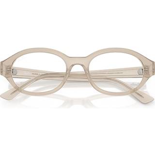 Ray - Ban Unisex Ray - Ban RX7257 SHILO 8433 Optiske stel Injiceret Hvid Transparent Rund Normal