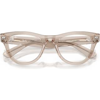 Ray - Ban Kvinde RX5510 8449 Optiske stel Acetat Brun Transparent Cat Eye Normal