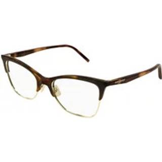 SAINT LAURENT Kvinde SAINT LAURENT SL 769 001 Optiske stel Bio-injekt Havana Transparent Cat Eye